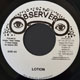 Lotion on Observer label 