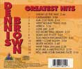 Greatest Hits CD rear cover