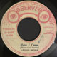 Here I Come on Observer label
