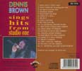 Sings Hits From Studio One rear CD cover