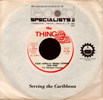 East African Herbs Vendor 7" on The Thing Jamaican label