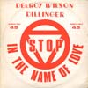 Stop In The Name Of Love on Third World label