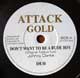 Don't Want To Be A Rude Boy on Attack Gold 10 inch