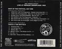 Live At Reggae Sunsplash Day One LP rear cover