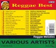 Reggae Melodies CD rear cover