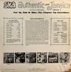 SKA Authentic Volume 2 LP rear cover on ND Records